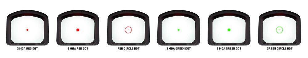 ROMEO-X Reticles