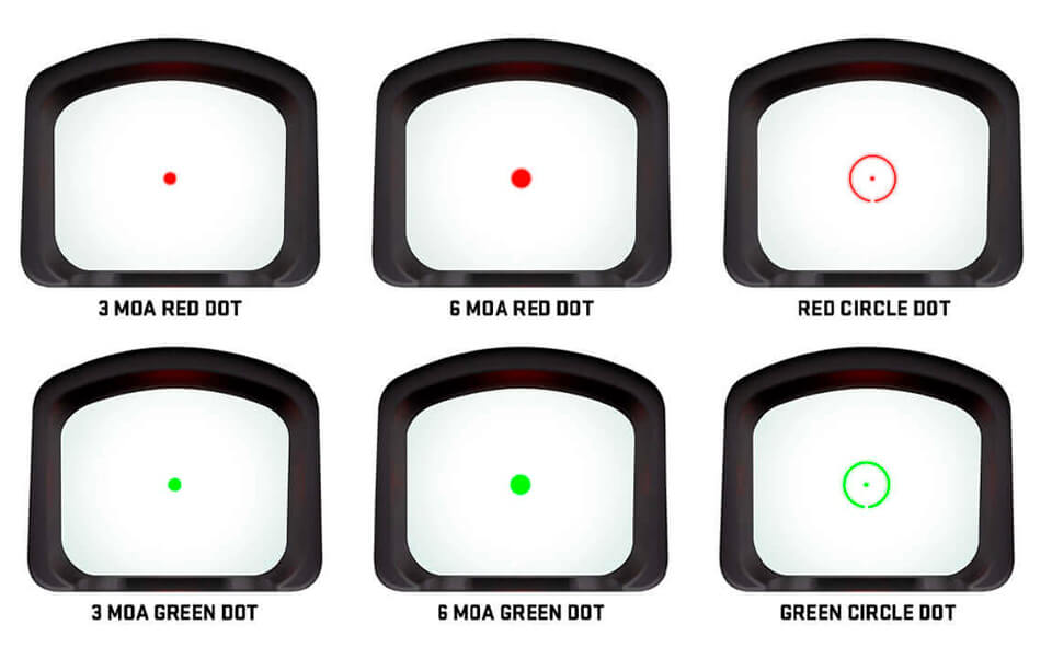 ROMEO-X Reticles