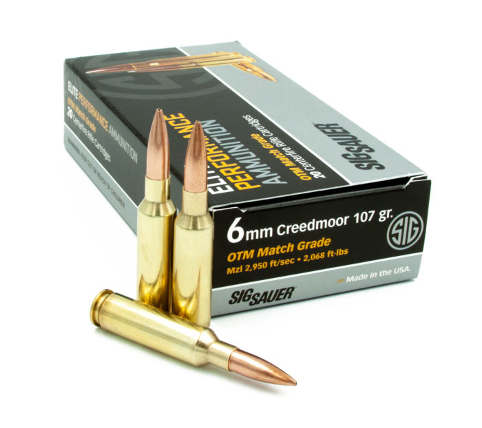 Box of 6mm Creedmoor Elite Match Ammunition