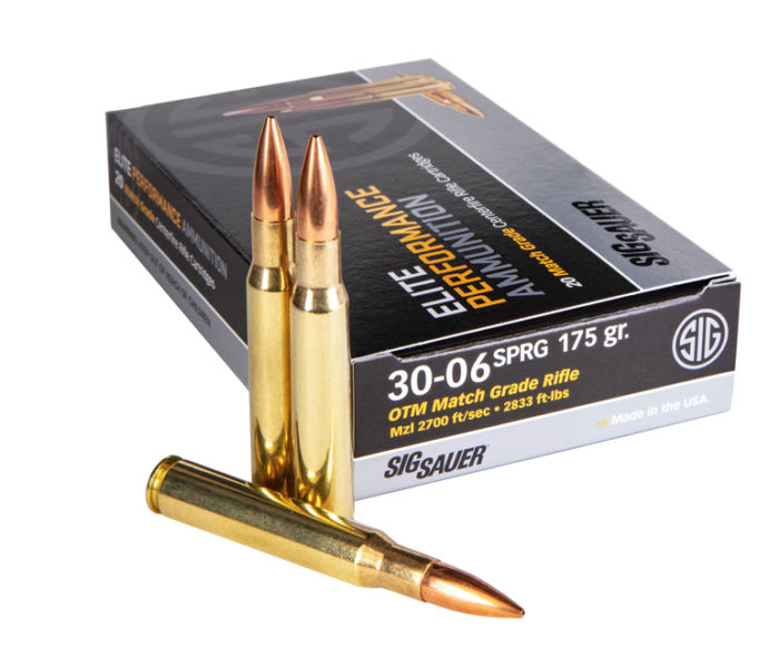 Box of 2030-06 Springfield Elite Match Ammunition