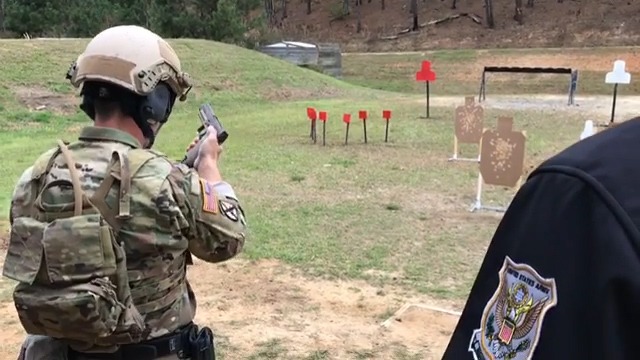 Daniel Horner at the 2019 U.S. Army Small Arms Championship
