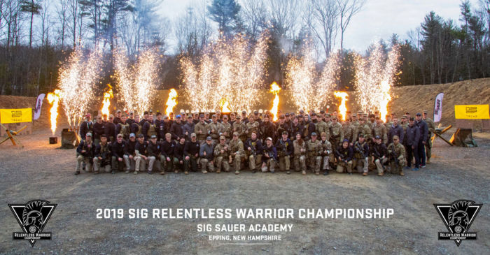 2019 SIG Relentless Warrior Championship class photo