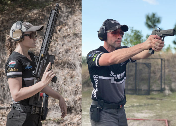 Lena Miculek and Max Michel