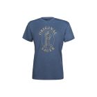 VINTAGE ORIGINAL SAUER LOGO T-SHIRT - BLUE