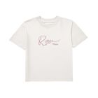ROSE WOMEN'S BOXY T-SHIRT - PORCELAIN