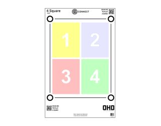 FOUR SQUARE OHD PAPER TARGET