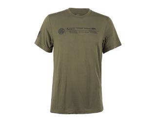 5.11 SIG SAUER TACTILE TACTICS SHORT SLEEVE TSHIRT - ODG [MED LEFT]
