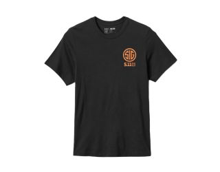 5.11 SIG SAUER MCX-RATTLER - MEN'S BLACK T-SHIRT [MED & LG LEFT]