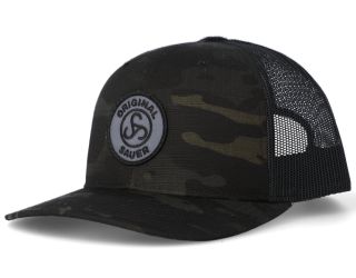 ORIGINAL SAUER LOGO SNAPBACK HAT - CAMO