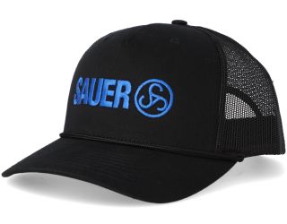 SAUER LOGO SNAPBACK HAT - BLACK