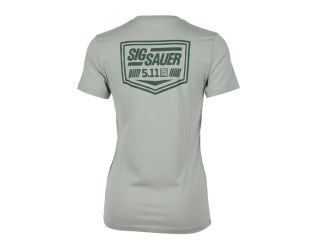 5.11 SIG SAUER CREST - WOMEN'S SHADOW GREEN T-SHIRT