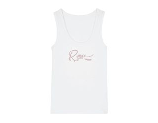 ROSE WOMEN'S TANK TOP - WHITE