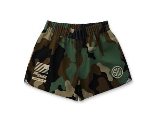 SIG SAUER JIU JITSU SHORTS - WOODLAND CAMO