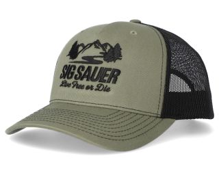 SIG SAUER LIVE FREE OR DIE HAT - LODEN
