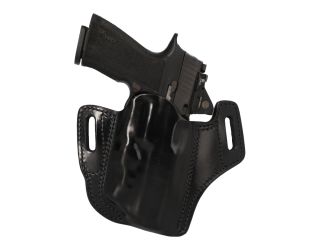 P320-XTEN OWB MITCH ROSEN PREMIUM LEATHER LIGHT-BEARING HOLSTER - RH