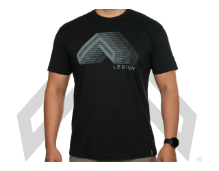 LEGION REPEATED SHORT SLEEVE TSHIRT [SM & MED LEFT]