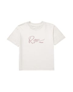 ROSE WOMEN'S BOXY T-SHIRT - PORCELAIN