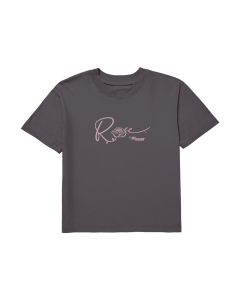 ROSE WOMEN'S BOXY T-SHIRT - SLATE