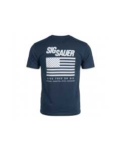 SIG SAUER FREEDOM T-SHIRT - MIDNIGHT NAVY