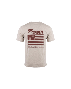 SIG SAUER FREEDOM T-SHIRT - TAN