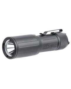 Introducing the Sig Sauer FOXTROT-EDC COMPACT, a beacon of tactical illumination in this image. The compact and powerful design of the FOXTROT-EDC is on display, showcasing Sig Sauer's commitment to excellence in every detail. With its versatile features